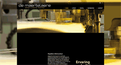 Desktop Screenshot of drukdemaertelaere.be